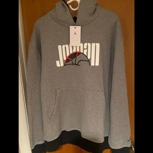 Jordan Men’s Sport DNA HBR Fleece Pullover Hooded Sweatshirt